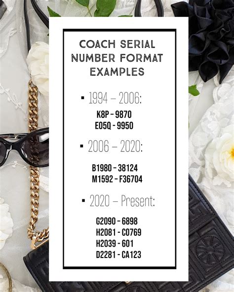 coach serial numbers 2022